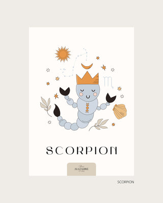 affiche scorpion