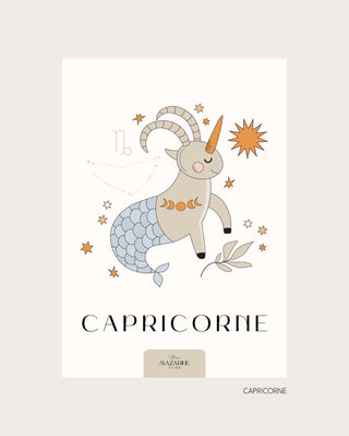 affiche capricorne