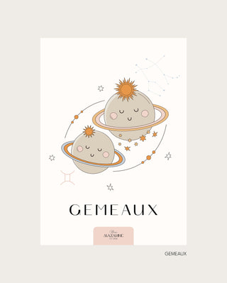 affiche gémeaux