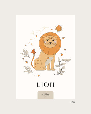 affiche lion