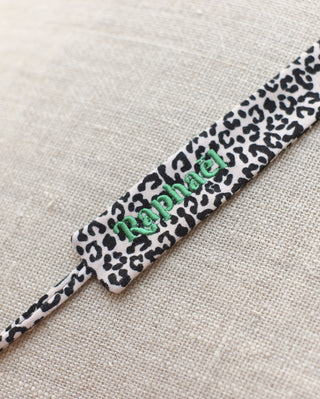 Attache Tétine Léopard Maison Mazarine et Moi