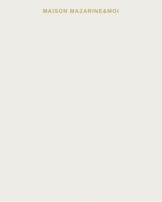 Gigoteuse bébé gaze de coton personnalisable Maison Mazarine et Moi