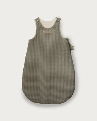 Gigoteuse mi-saison nid d'abeille kaki Maison Mazarine et Moi