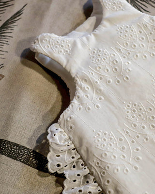 Gigoteuse bébé broderie anglaise Maison Mazarine et Moi