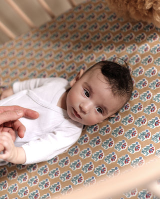 Drap Housse Fleur Maison Mazarine et moi