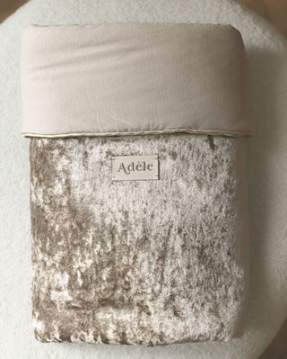couverture velours bebe