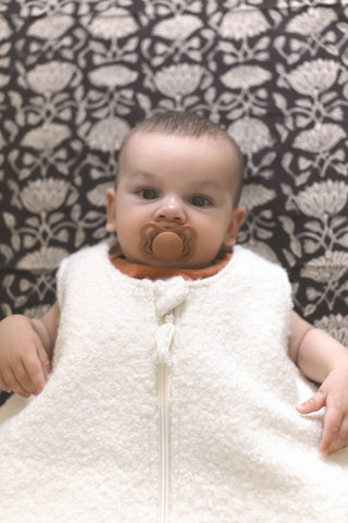 Gigoteuse Moumoute Écru personnalisée Maison Mazarine et Moi