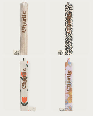 Attache tétine fleur tulipe Maison Mazarine et Moi