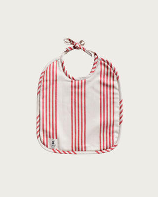 Bavoir Double Face Éponge à Rayures