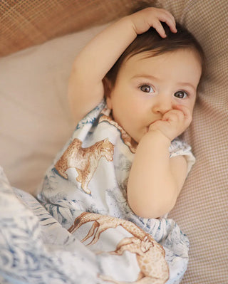 Gigoteuse bébé Safari personnalisable Maison Mazarine et Moi