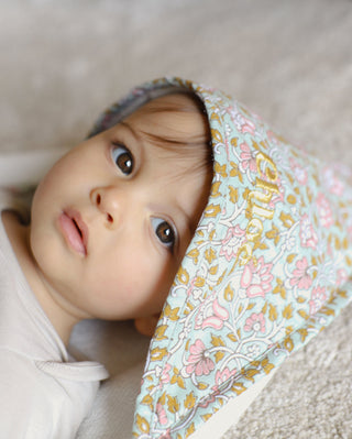 Cape de bain bébé personnalisable Maison Mazarine et Moi