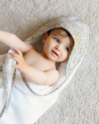 Cape de bain bébé personnalisable Maison Mazarine et Moi