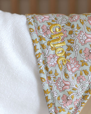 Cape de bain bébé personnalisable Maison Mazarine et Moi