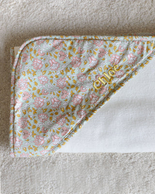 Cape de bain bébé personnalisable Maison Mazarine et Moi