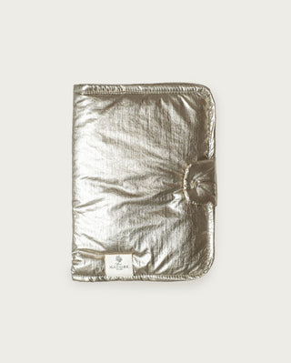 Protège-carnet de santé doré Maison Mazarine et Moi