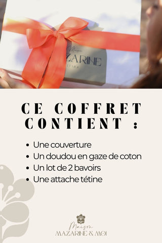 Coffret Bébé Éveil Maison Mazarine et Moi