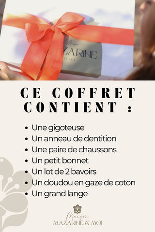 Coffret Naissance Luxe Maison Mazarine et Moi