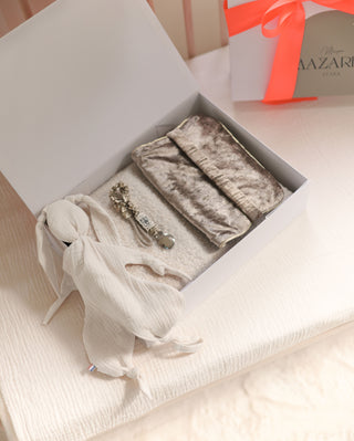 Coffret cadeaux sortie bébé Playtime Sherpa Maison Mazarine et Moi