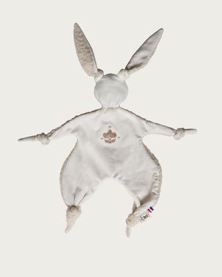 Doudou lapin réconfort bébé naissance personnalisable Maison Mazarine et Moi
