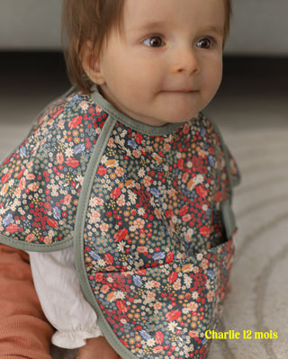 Bavoir Déperlant Récupérateur Maison Mazarine et Moi