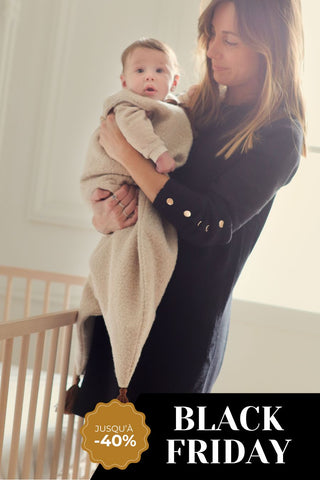 Gigoteuse moumoute beige personnalisable