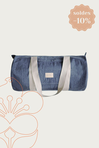 Sac à Langer en Denim