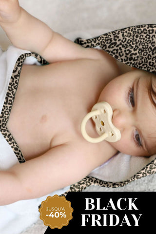 Customizable leopard bath cape