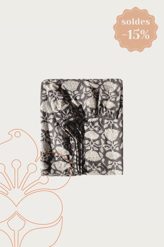 Drap Housse Fleur Indienne