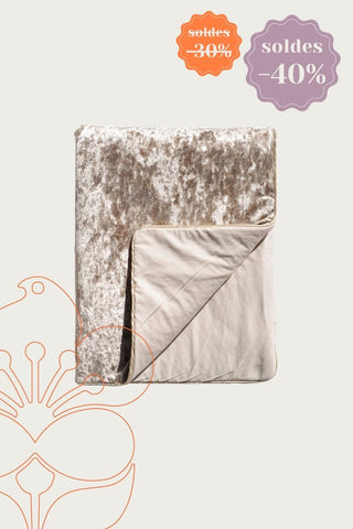 Couverture velours bébé