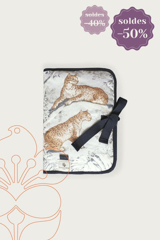 Protège-carnet de santé bébé jungle