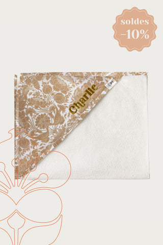 Cape de bain bébé personnalisable