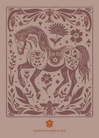 Affiches pour chambre bébé Western