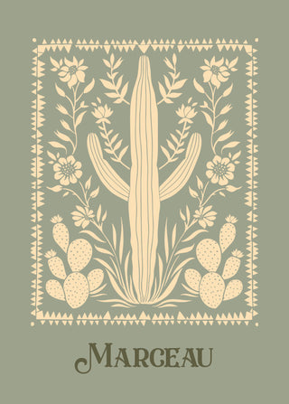 Affiche Western Personnalisée pour chambre bébé