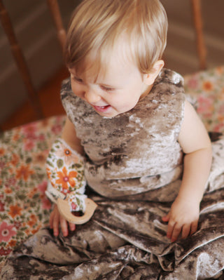 Anneau dentition bois fleurs