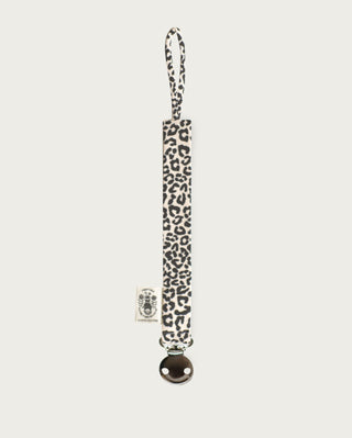 attache tetine leopard