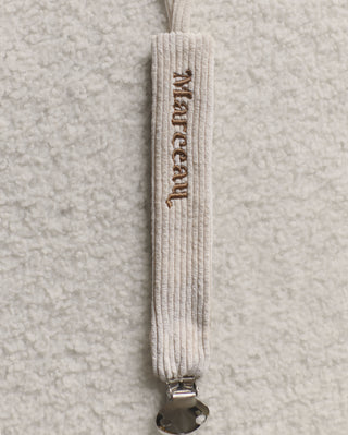 Ashley Velvet Pacifier Clip