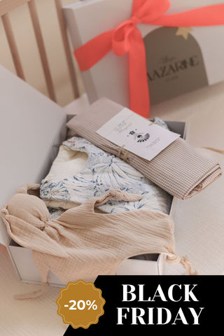 Coffret bébé naissance douce nuit Safari
