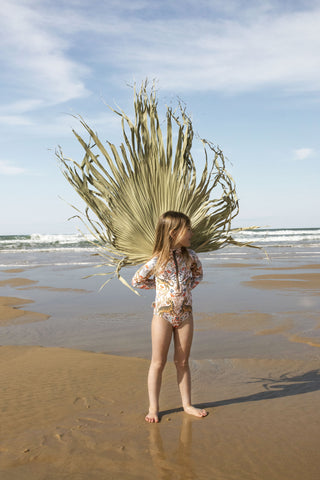 Combinaison de plage anti-UV tigres