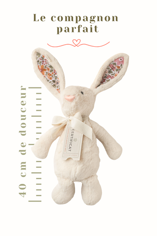Grande Peluche Lapin personnalisable premium