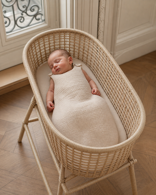 Gigoteuse bébé gaze de coton personnalisable