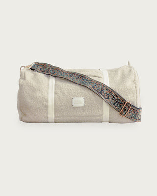 Sac à langer bébé bowling sherpa beige Halona