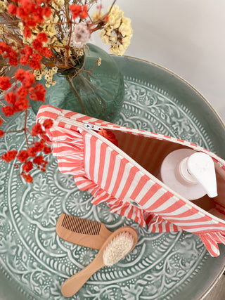Trousse toilette bébé rayée