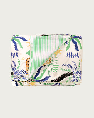 Isadora Tropical Reversible Bedding Set with Pillowcase