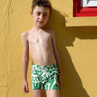 Short de bain imprimé