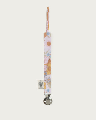 Livy Vintage Flower Pacifier Clip