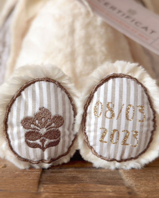 Grande Peluche Lapin personnalisable premium